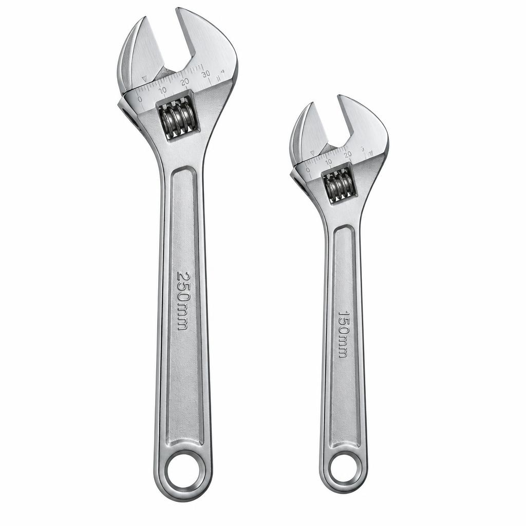 Adjustable Wrench Set, 3-Piece (6 in., 8 in., 10 in.)