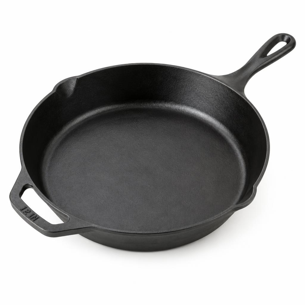 12 in. Pre-Seasoned Cast Iron Skillet