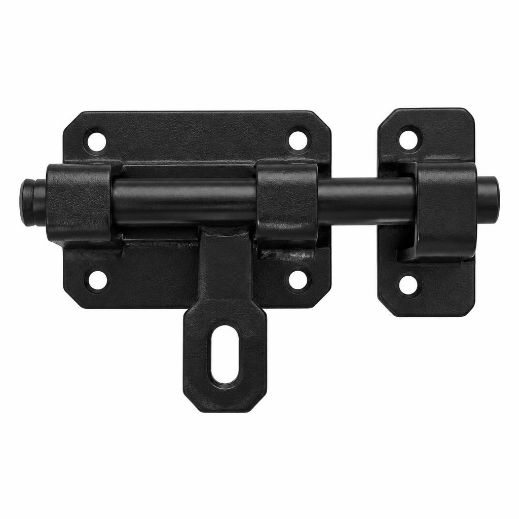 Heavy-Duty Gravity Gate Latch, Black Powder Coat